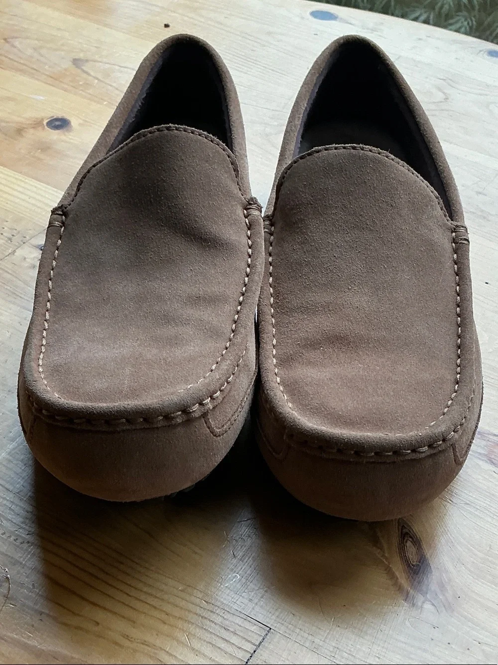 UGG Men's Chestnut Suede Slip-On Loafers
